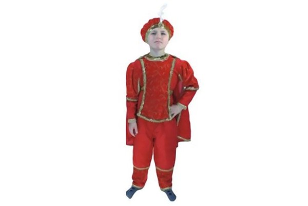 Prinzenkostüm, Kostüm für Kinder Grösse 140