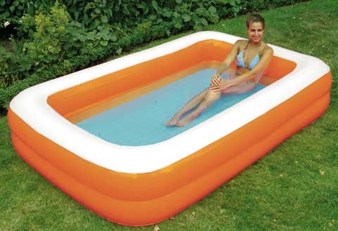 Pool für die ganze Familie Größe 250x165x40 cm