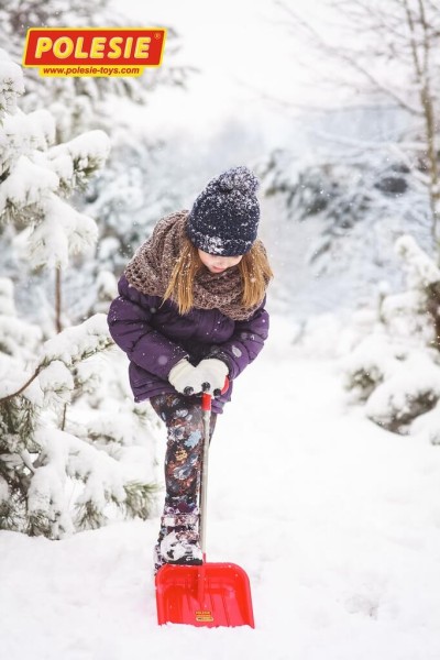 Schneeschaufel für Kinder, 1 Stück - Kinderschaufel