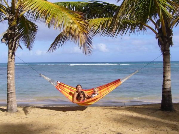Hängematte XL Barbados papaya
