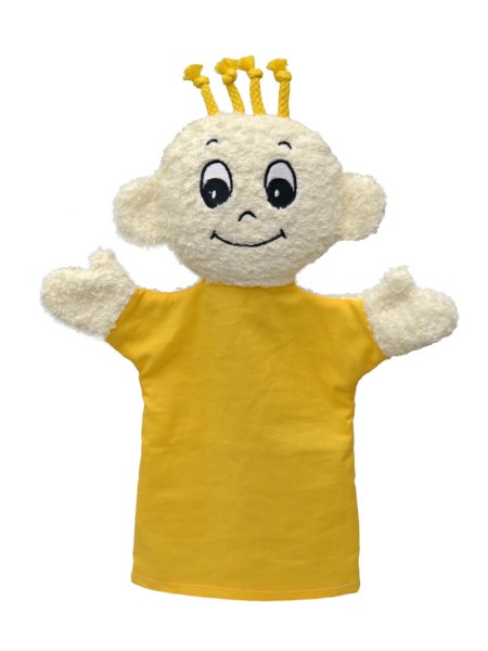 Handpuppe Emotionen, Zufriedenheit - Lehrmittel