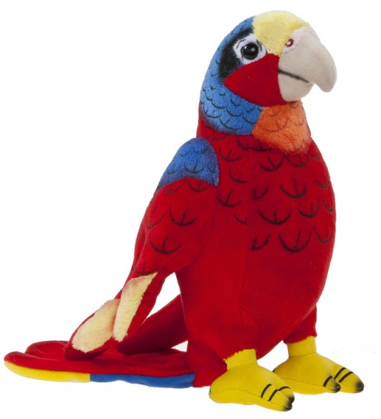 Heunec SOFTISSIMO Papagei, Grösse 20 cm