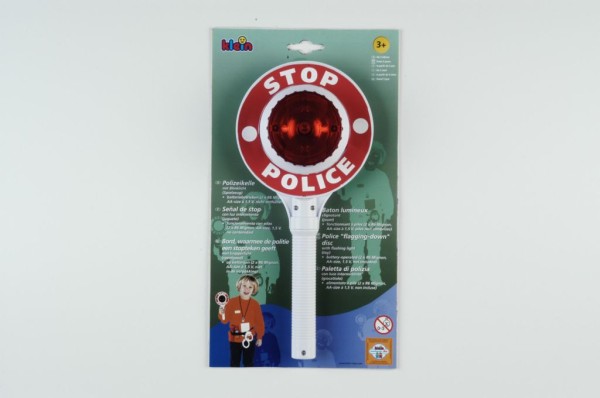 Polizeikelle mit Blinklicht für Kinder