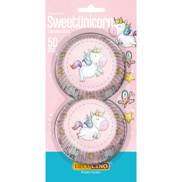 Muffinförmchen Sweet Unicorn 50 Stück