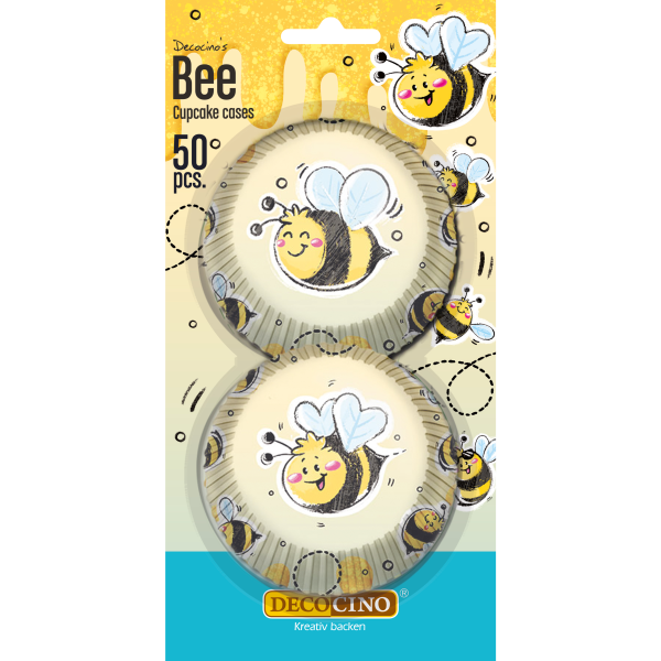 Muffinförmchen Bee 50 Stück