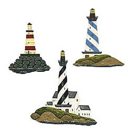 Wandaufkleber Wallies Motiv-Sticker (Cutouts ) W Kimble Lighthouse